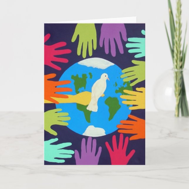 Peace on Earth Holiday Card (Front)