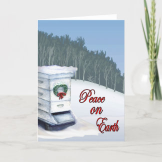 peace on earth holiday card