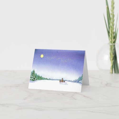 Peace on Earth Holiday Card