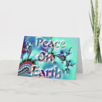 Peace On Earth Holiday Card