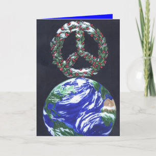 Peace on Earth Holiday Card