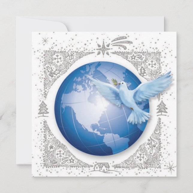 Peace on Earth Holiday Card (Front)