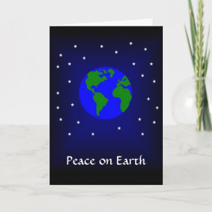 Peace on Earth holiday card