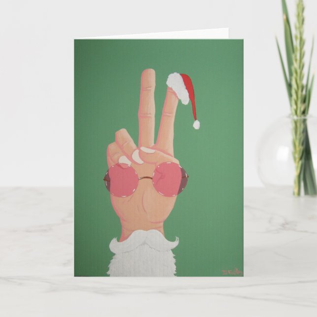 peace on earth holiday card (Front)