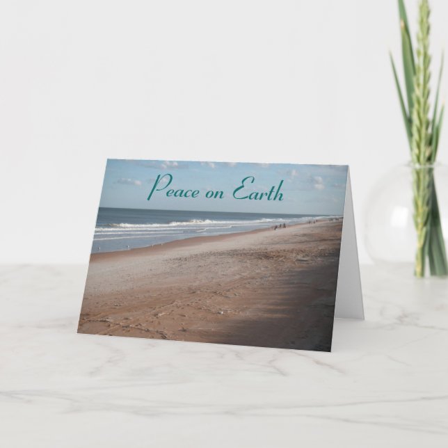 Peace on Earth Holiday Card (Front)