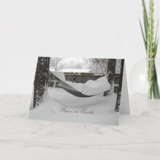 Peace on Earth Holiday Card