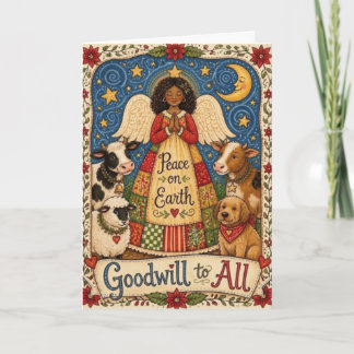 Peace on Earth Holiday Card