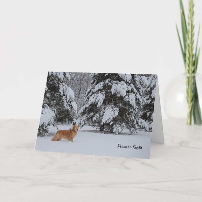 Peace on Earth Holiday Card (Front)