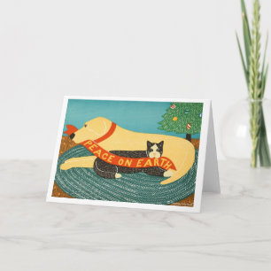 Peace on Earth Holiday Card - Stephen Huneck
