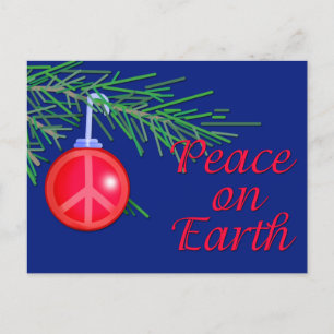 Peace on Earth Holiday Cards and Postcards