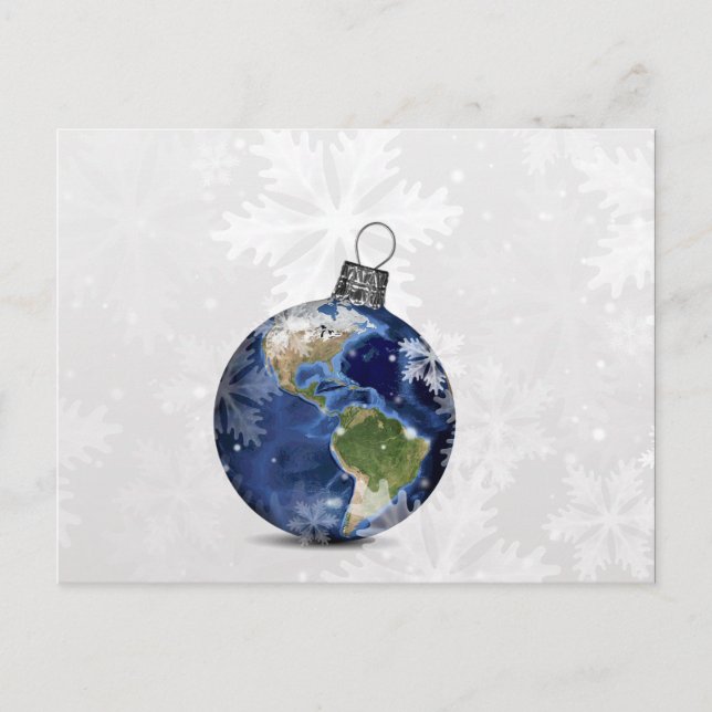 Peace on Earth Holiday Corporate PostCard (Front)