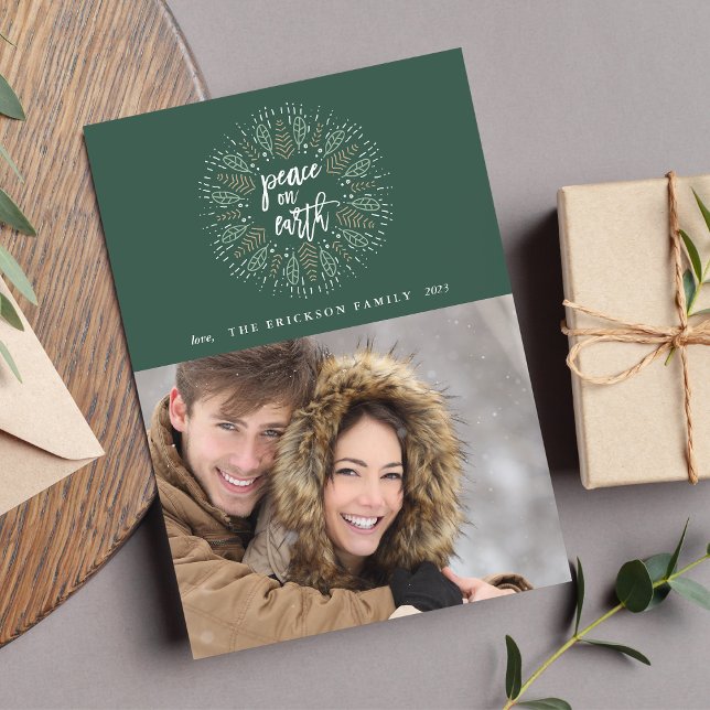 Peace on Earth | Holiday Photo Card (Creator Uploaded)