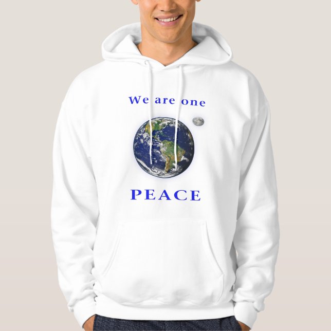 Peace on earth hoodie (Front)