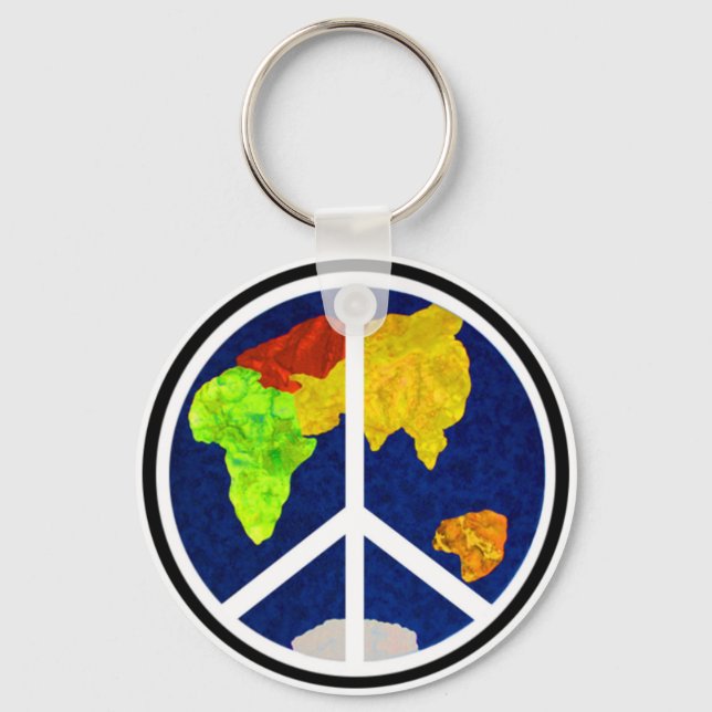 Peace on Earth Keychain (Front)