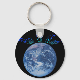 Peace on Earth Keychain