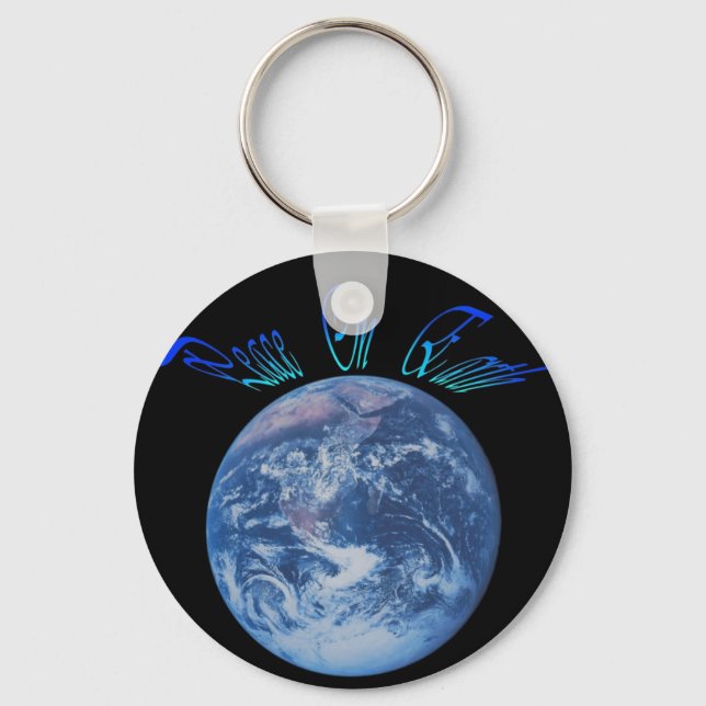 Peace on Earth Keychain (Front)