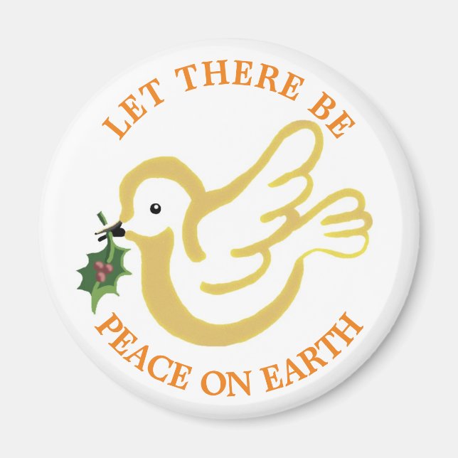Peace on Earth Magnet (Front)