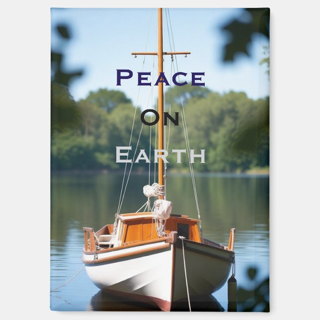 Peace On Earth  Magnet (Front)