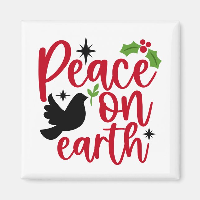 Peace on Earth Magnet (Front)