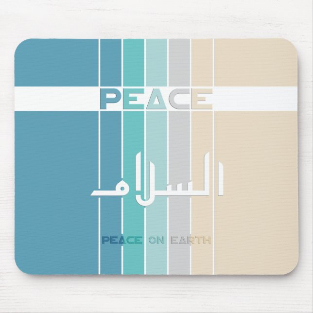 Peace On Earth Mouse Pad (Front)