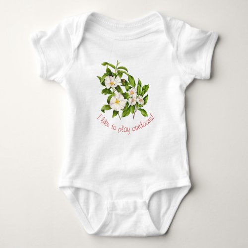 Peace on Earth on a Baby Bodysuit