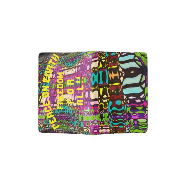 Peace on Earth Passport Holder (Opened)