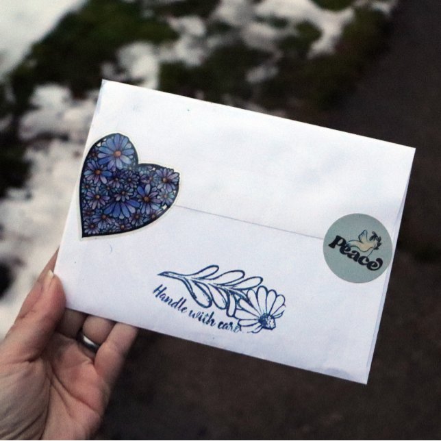 Peace on Earth Peaceful world design               Classic Round Sticker (Creator Uploaded)