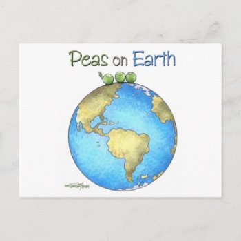 Peace On Earth Postcard by DancetheNightAway at Zazzle