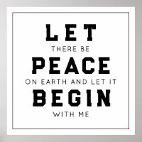 Peace On Earth Poster