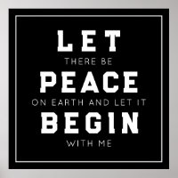 Peace On Earth Poster