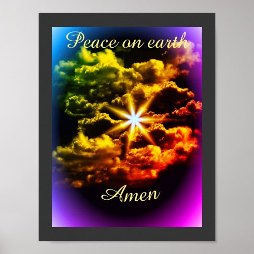 Peace on earth Poster