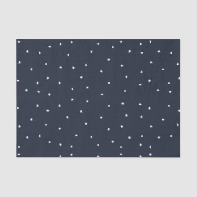 Peace on Earth Stars Tissue Paper (Front)