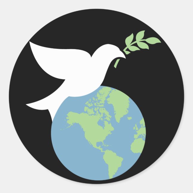 Peace On Earth Stickers (Front)