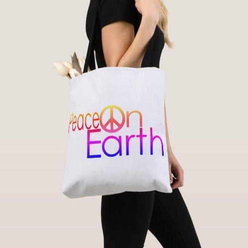 Peace on Earth Tote Bag