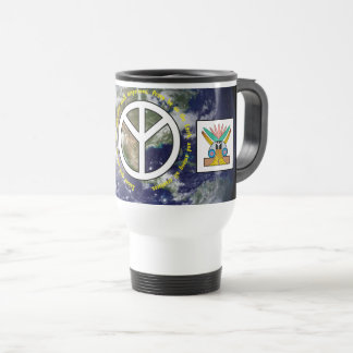 Peace on earth travel mug