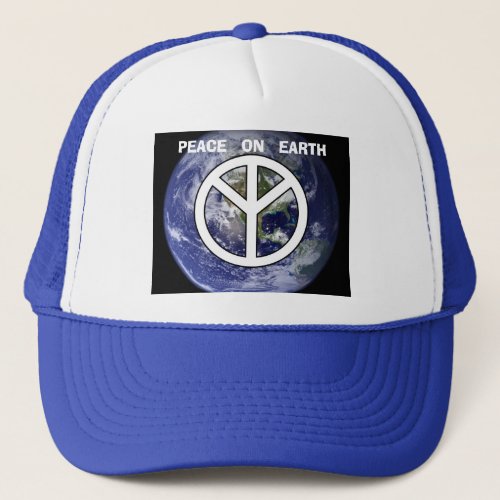 Peace on Earth Trucker Hat