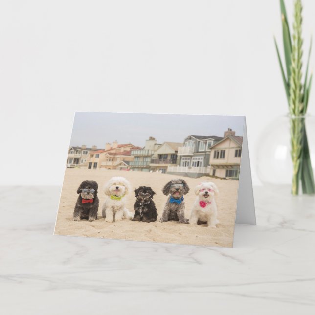 Peace on the Beach Card (Front)