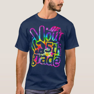 Peace Out 5th Grade Graduation Last Day Of School T-Shirt