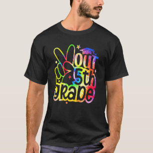 Peace Out 5th Grade Graduation Last Day Of School T-Shirt