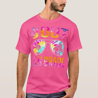 Peace Out 5th Grade Tie Dye Graduation Last Day Of T-Shirt