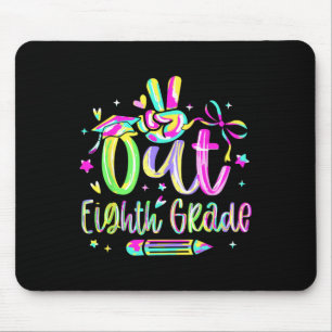 Peace Out Eighth Grade Graduation Cl Of 2025 Teach Mouse Pad