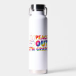 Peace Out Fifth Grade Tie Dye Last Day 5th Grade  Water Bottle<br><div class="desc">Peace Out Fifth Grade Tie Dye Last Day 5th Grade</div>