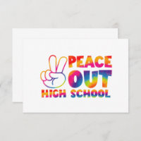 Peace Out High School Tie Dye Last Day Of School