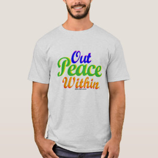 Peace Out Peace Within T-Shirt