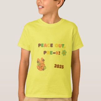 Peace Out Pre-K Graduation Shirt! T-Shirt