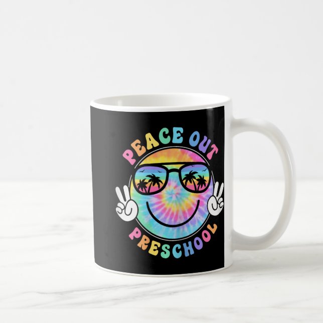 Peace Out School 2024 Last Day Of School Summer  Coffee Mug (Right)