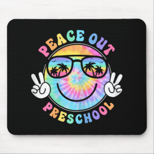 Peace Out School 2024 Last Day Of School Summer Mouse Pad