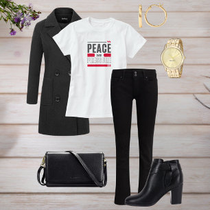 Peace Over Pressure Motivational Quote Design Sweatshirt