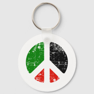 Peace Palestine Keychain