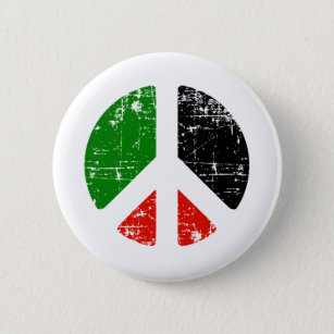 Peace Palestine Pinback Button